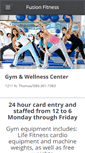 Mobile Screenshot of fusionfitnessaltus.com